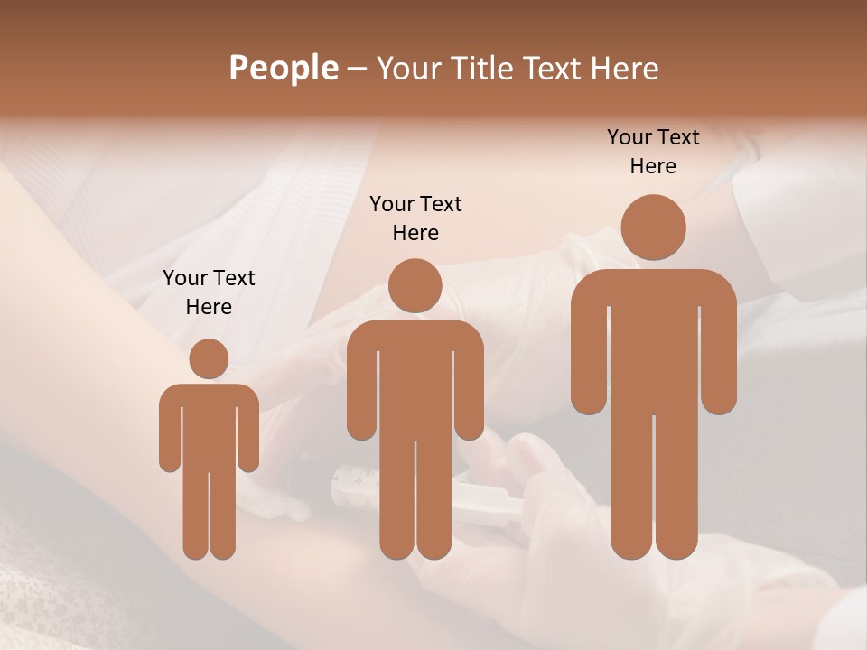 Needle Secure Blood PowerPoint Template