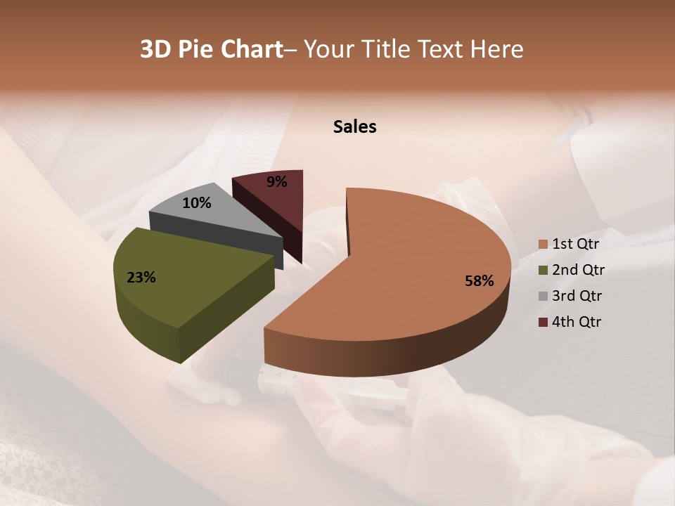 Needle Secure Blood PowerPoint Template