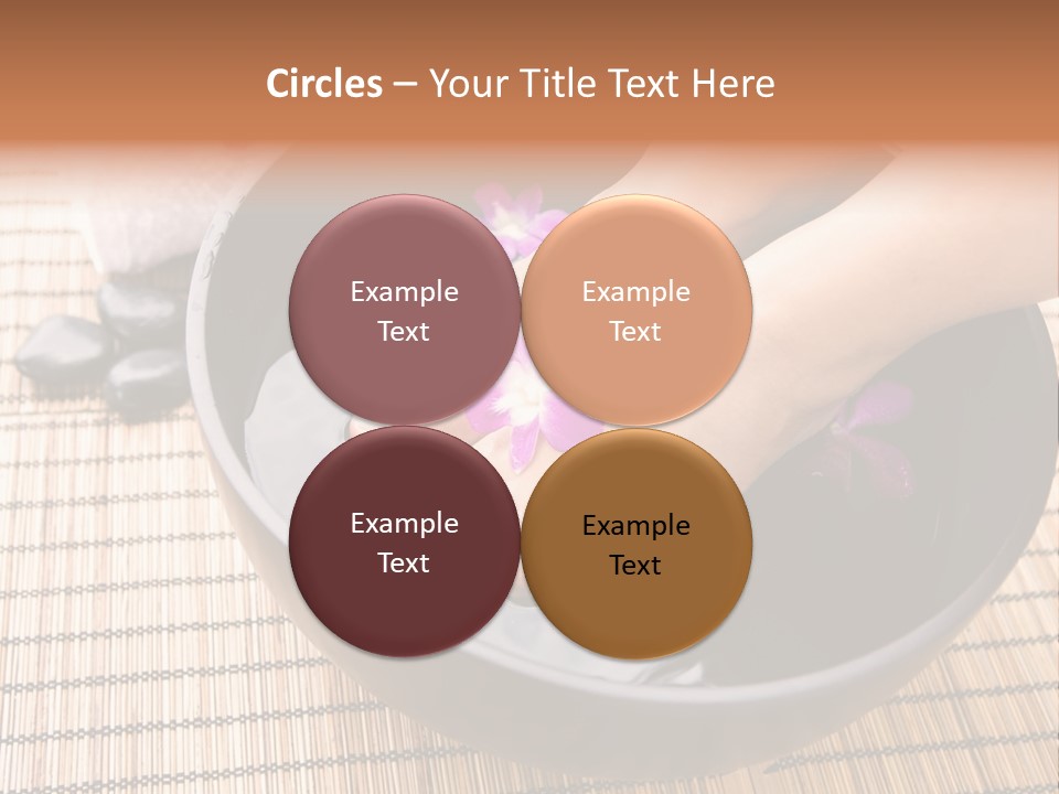 Stones Spa Fresh PowerPoint Template