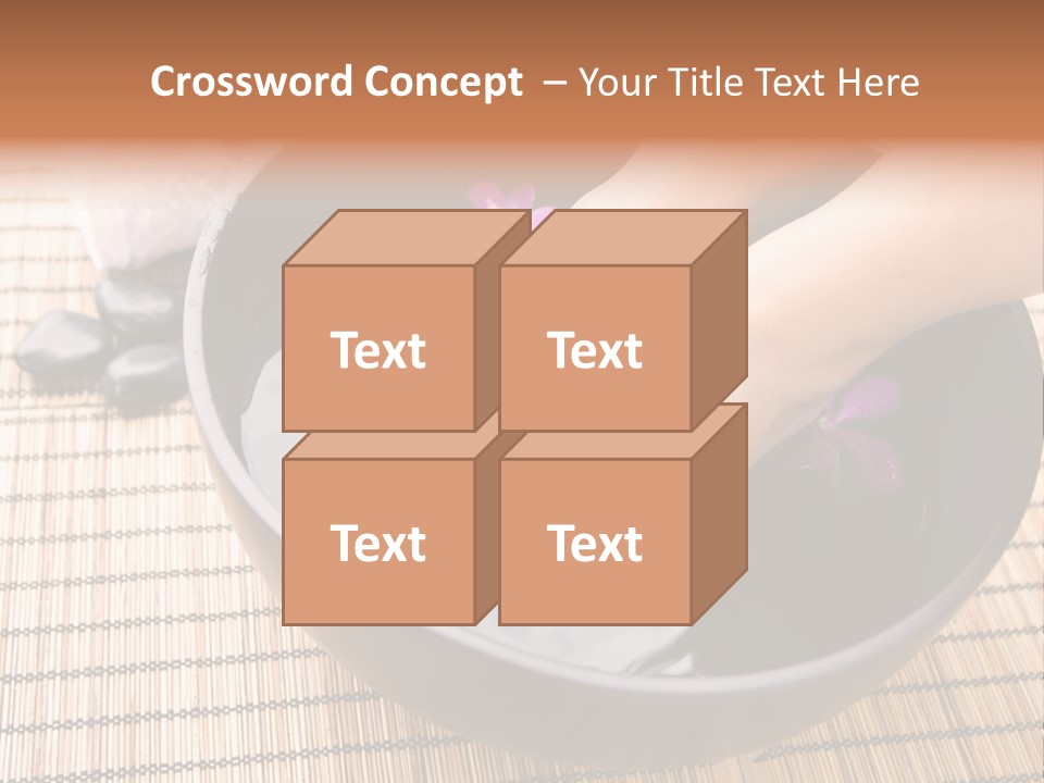 Stones Spa Fresh PowerPoint Template