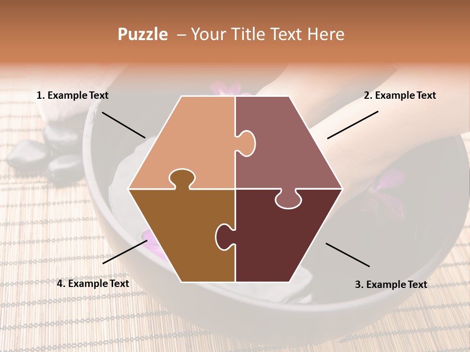 Stones Spa Fresh PowerPoint Template