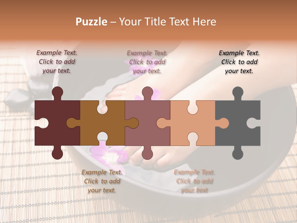 Stones Spa Fresh PowerPoint Template