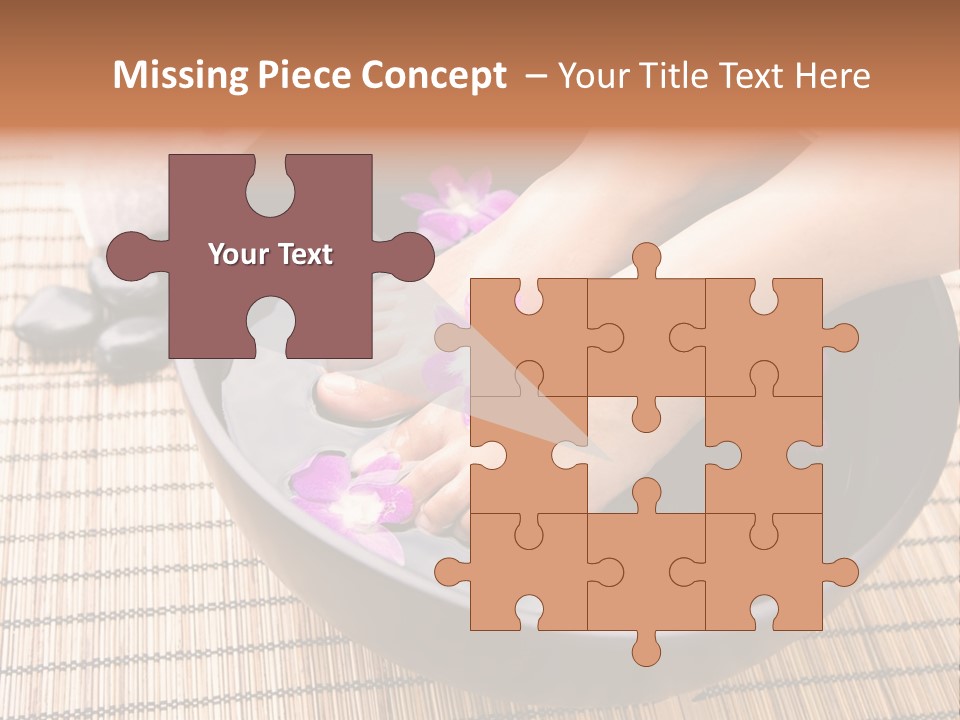 Stones Spa Fresh PowerPoint Template