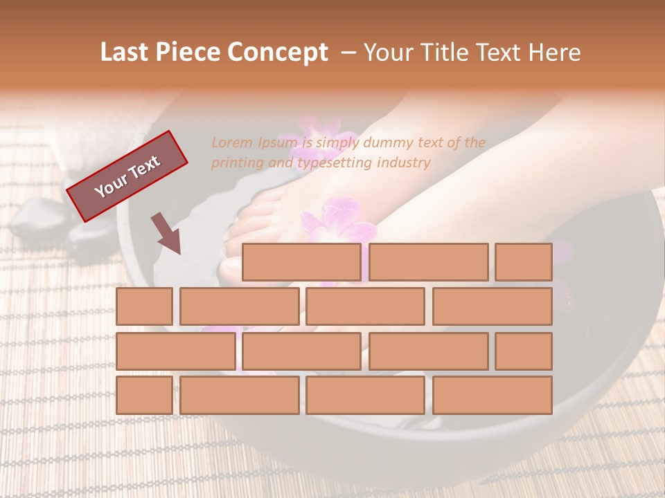 Stones Spa Fresh PowerPoint Template