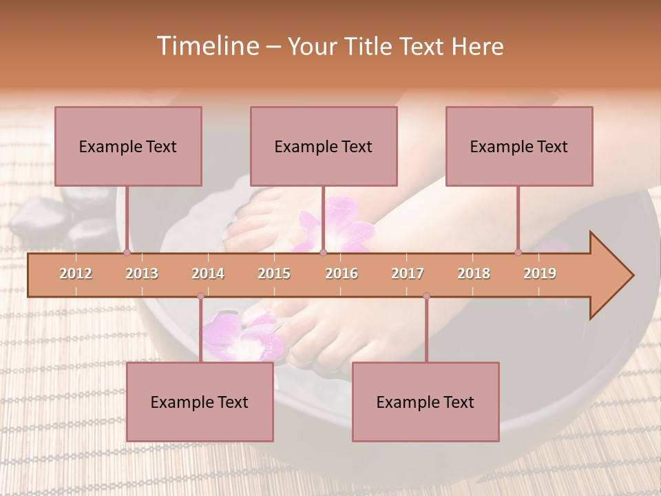 Stones Spa Fresh PowerPoint Template