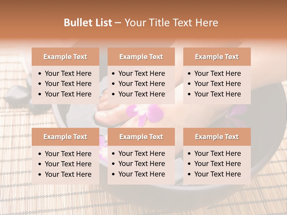 Stones Spa Fresh PowerPoint Template