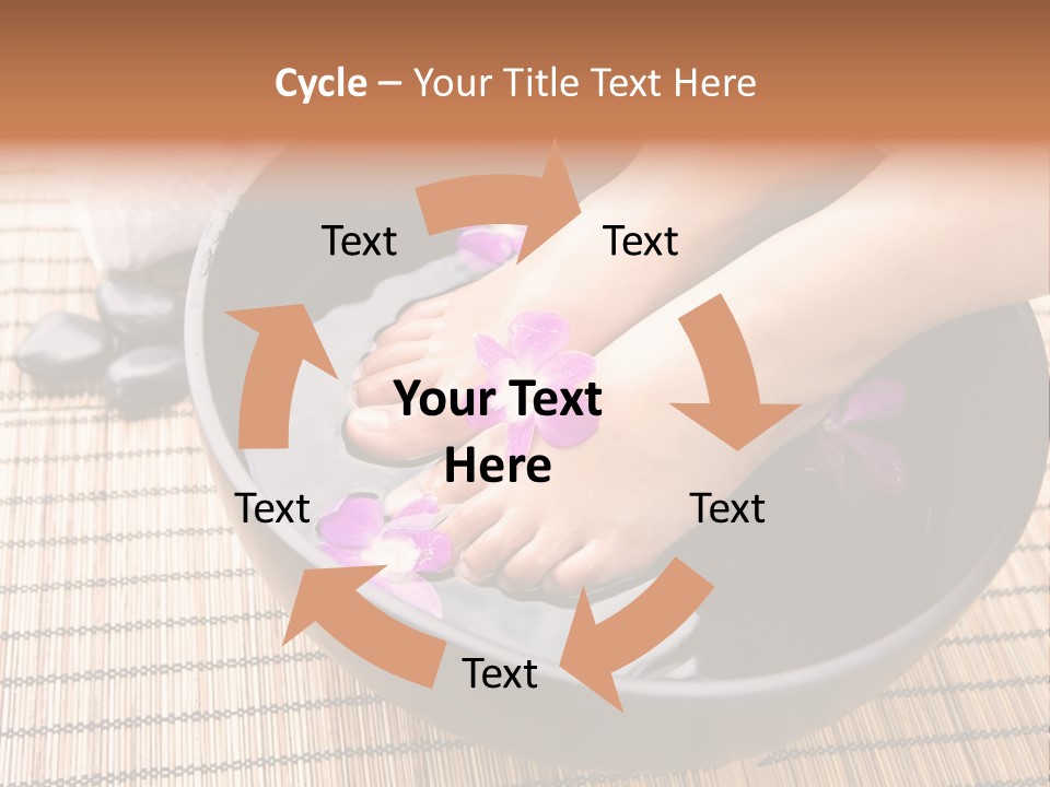 Stones Spa Fresh PowerPoint Template