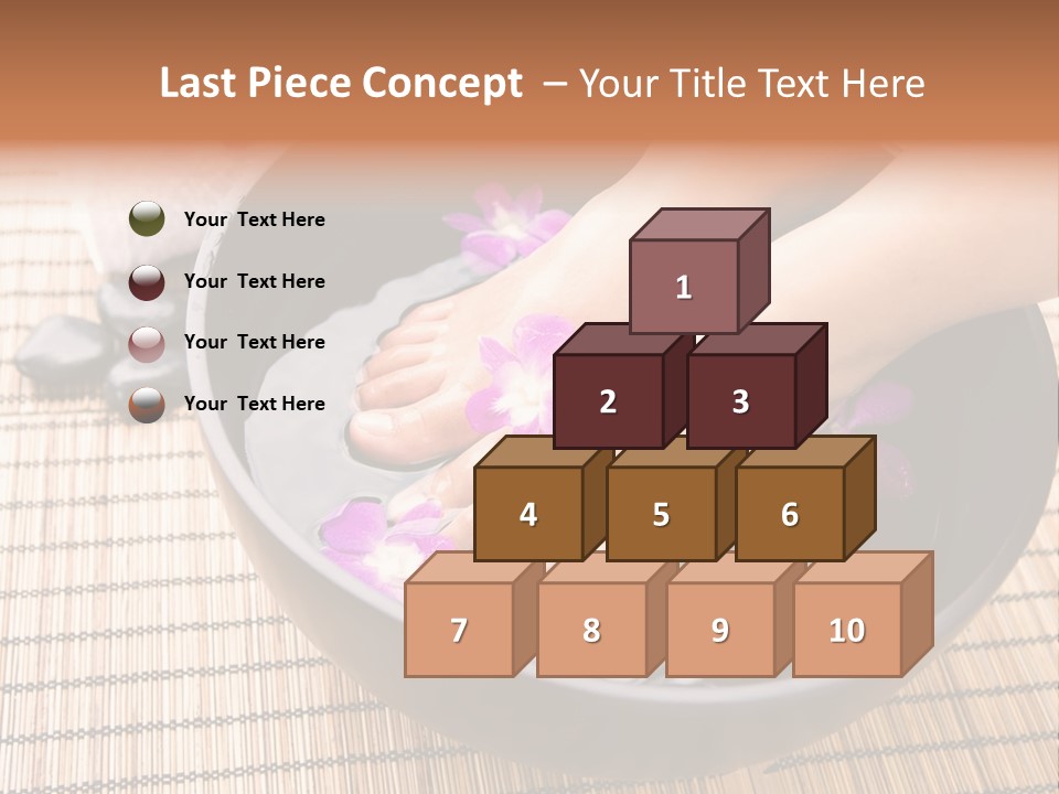 Stones Spa Fresh PowerPoint Template