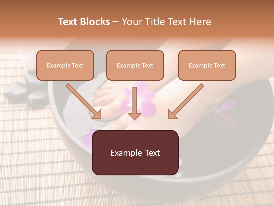 Stones Spa Fresh PowerPoint Template