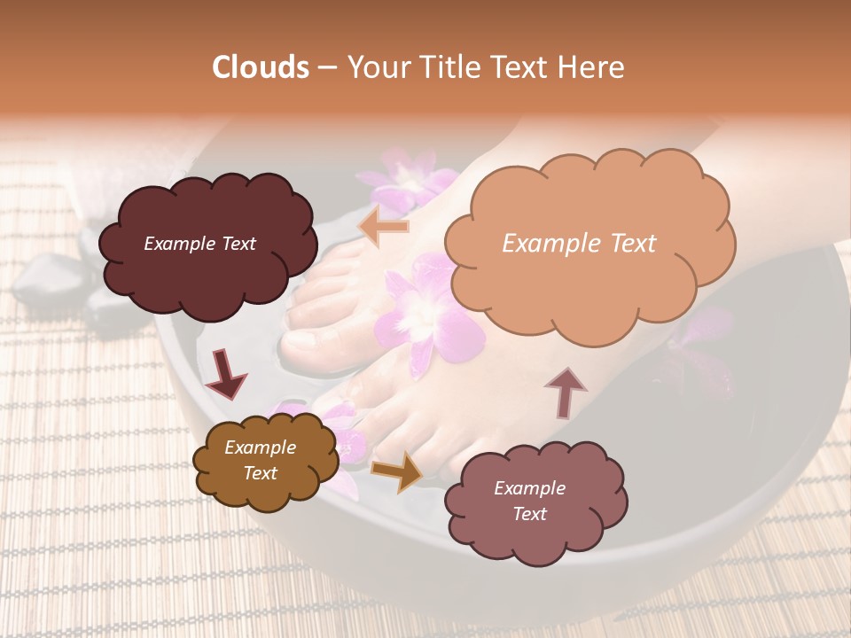 Stones Spa Fresh PowerPoint Template