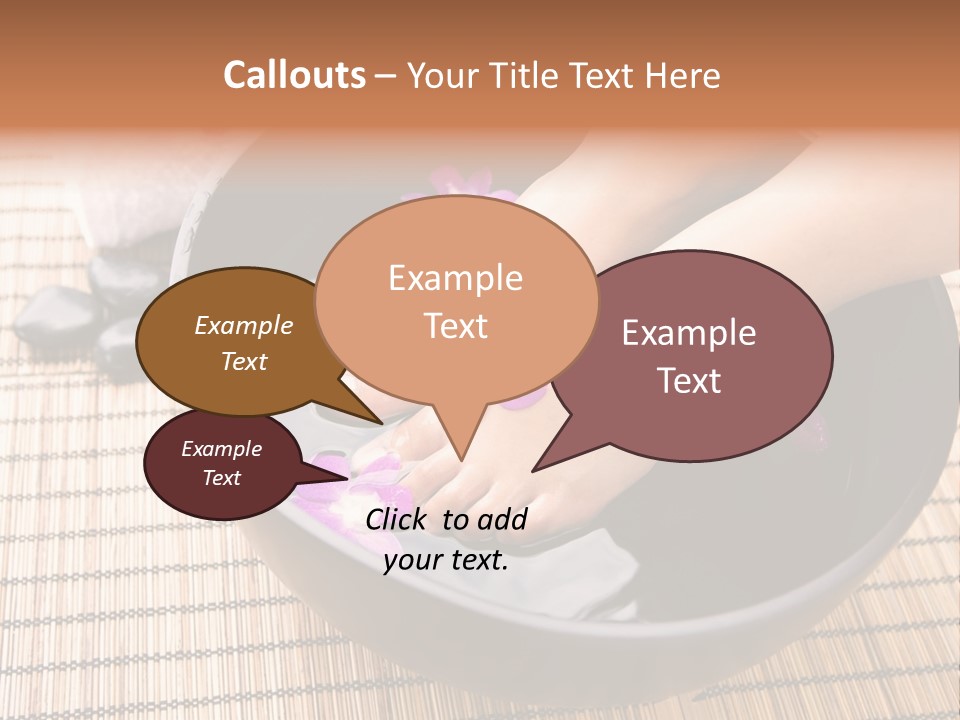 Stones Spa Fresh PowerPoint Template