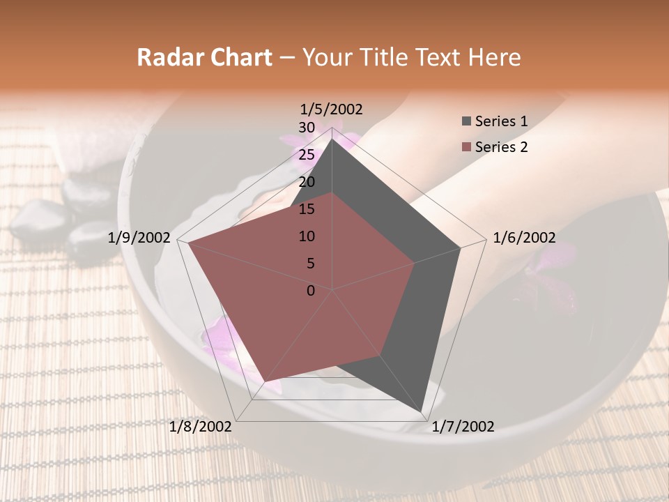Stones Spa Fresh PowerPoint Template