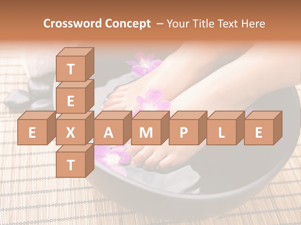 Stones Spa Fresh PowerPoint Template