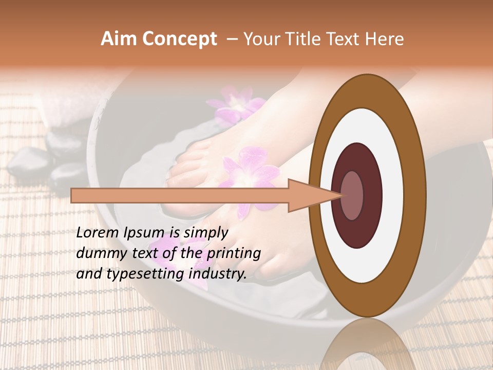 Stones Spa Fresh PowerPoint Template