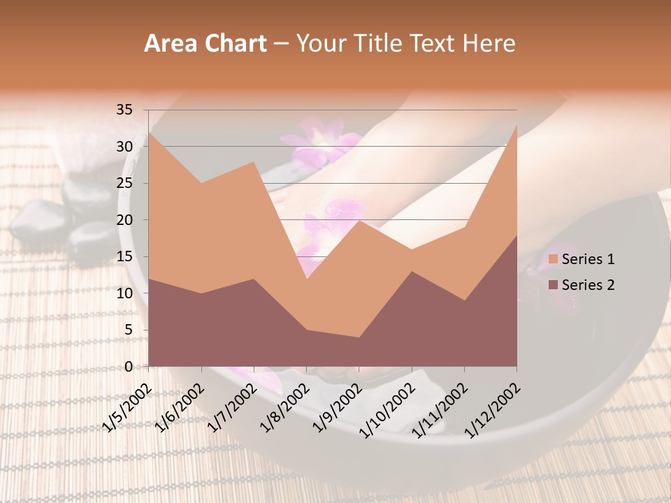 Stones Spa Fresh PowerPoint Template