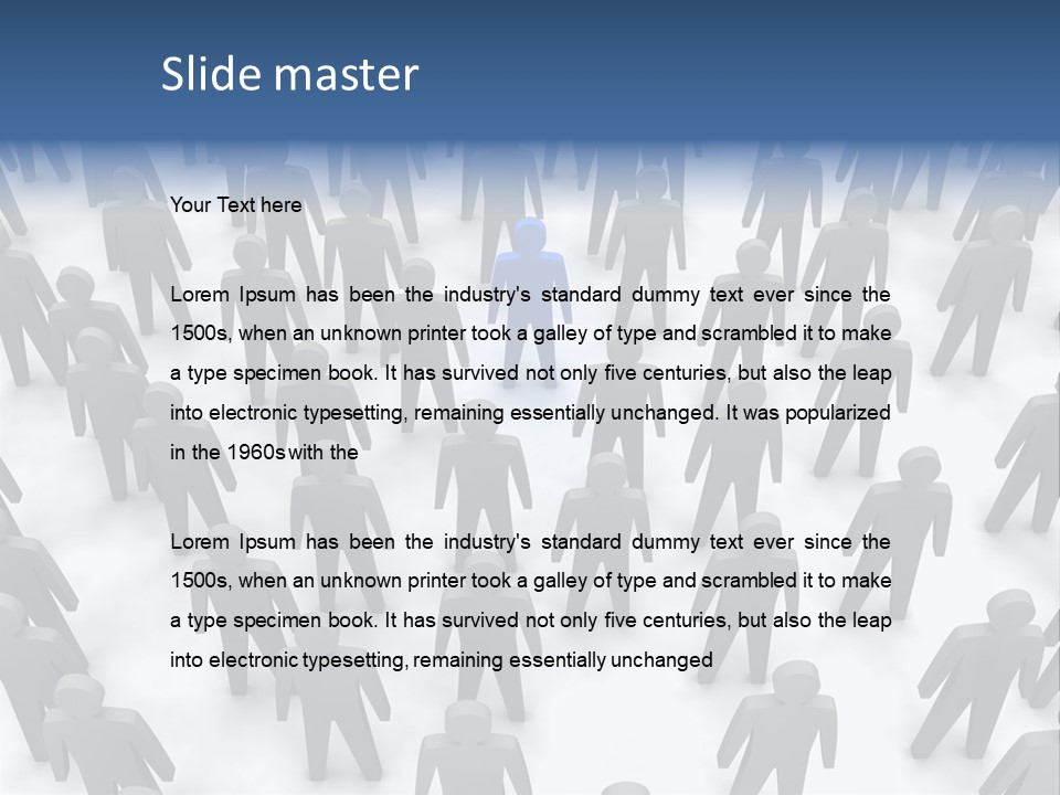 Difference Original Chosen PowerPoint Template