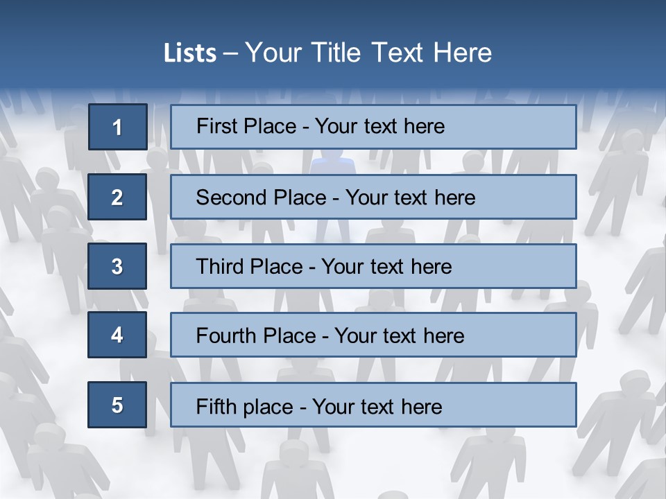 Difference Original Chosen PowerPoint Template