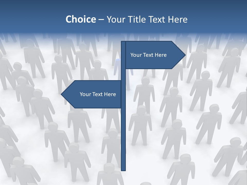 Difference Original Chosen PowerPoint Template