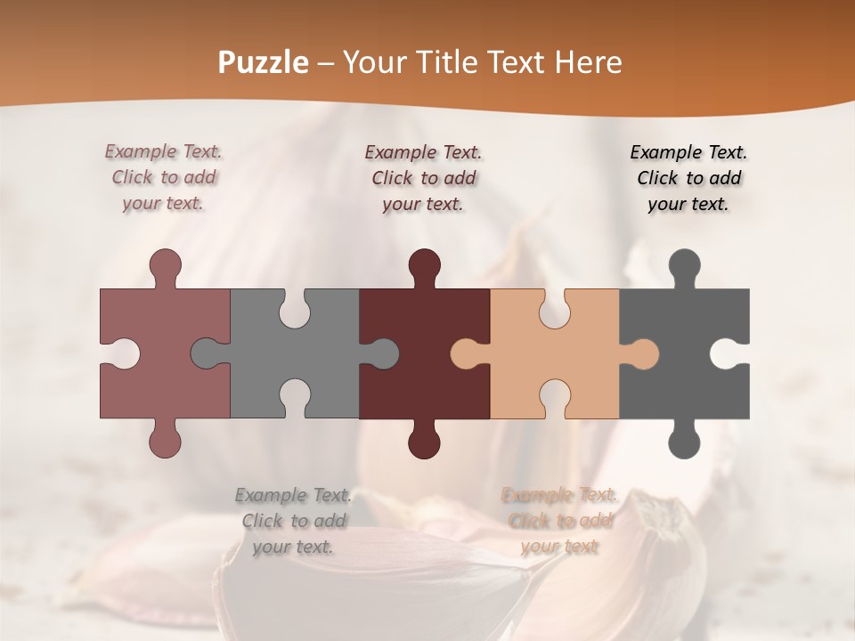 Onion Family Old Food PowerPoint Template