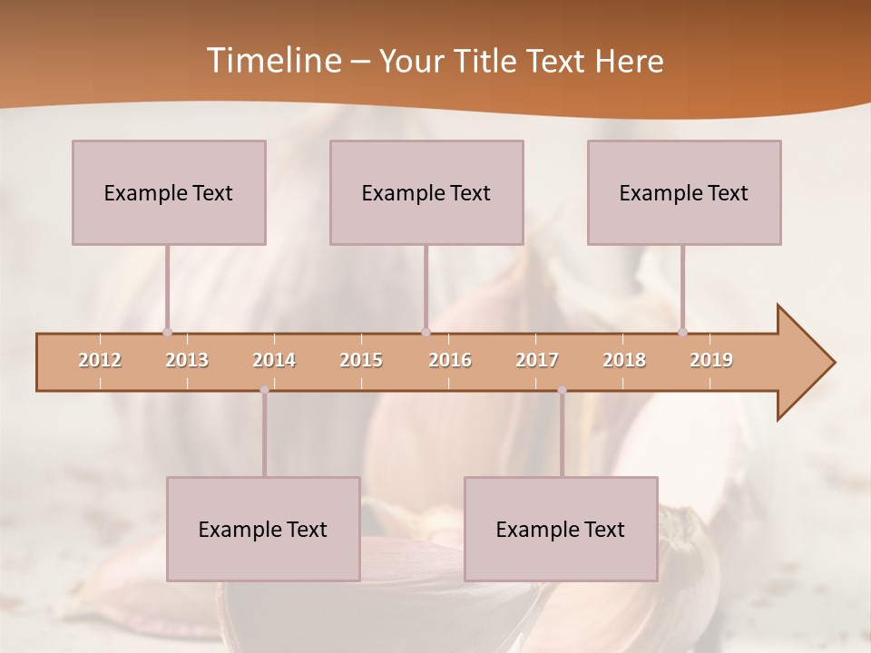 Onion Family Old Food PowerPoint Template