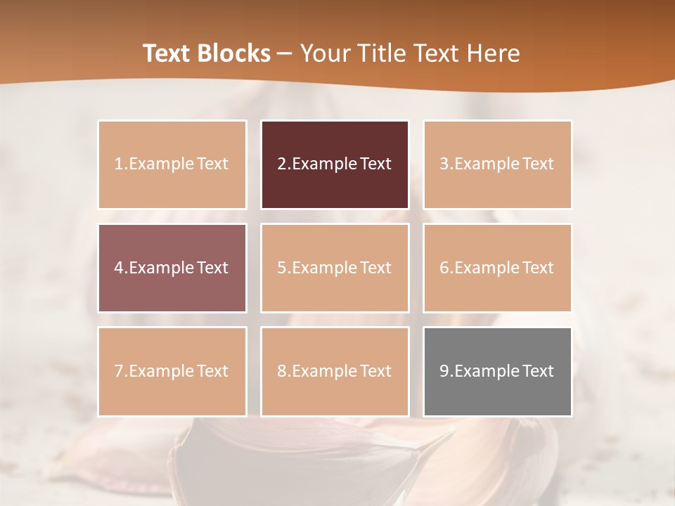 Onion Family Old Food PowerPoint Template