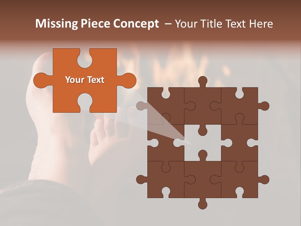 Log Bare Happy PowerPoint Template