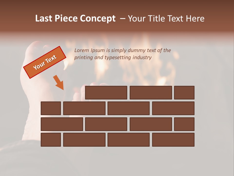 Log Bare Happy PowerPoint Template