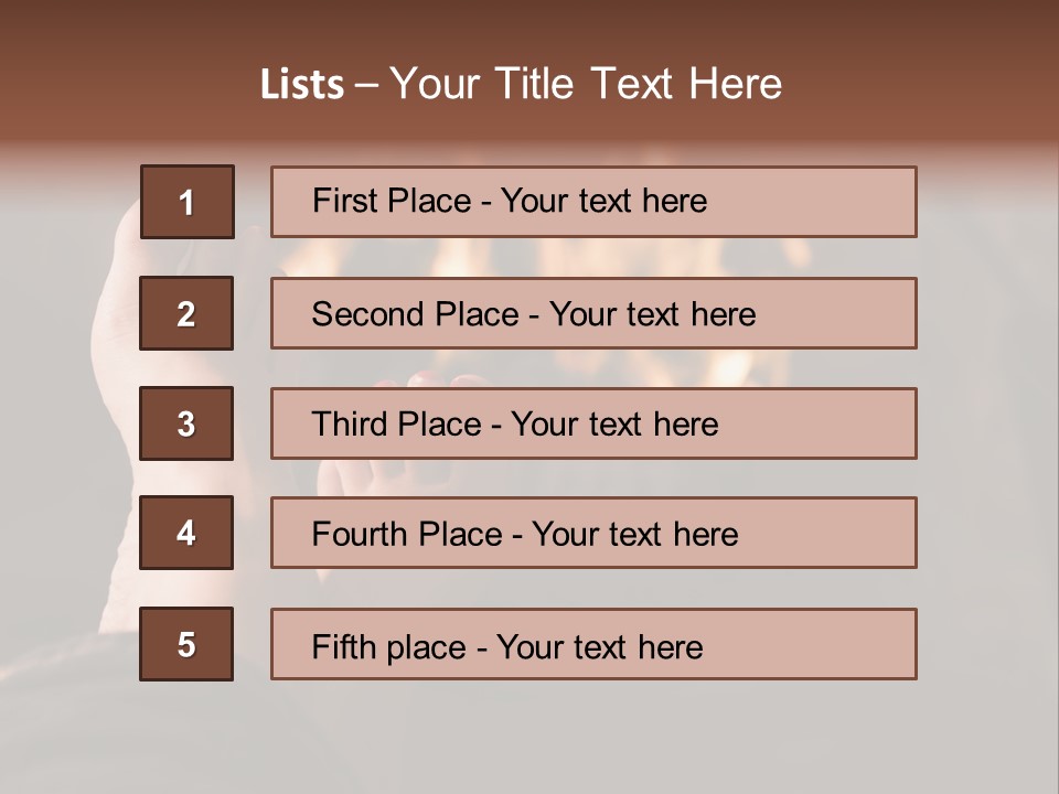 Log Bare Happy PowerPoint Template