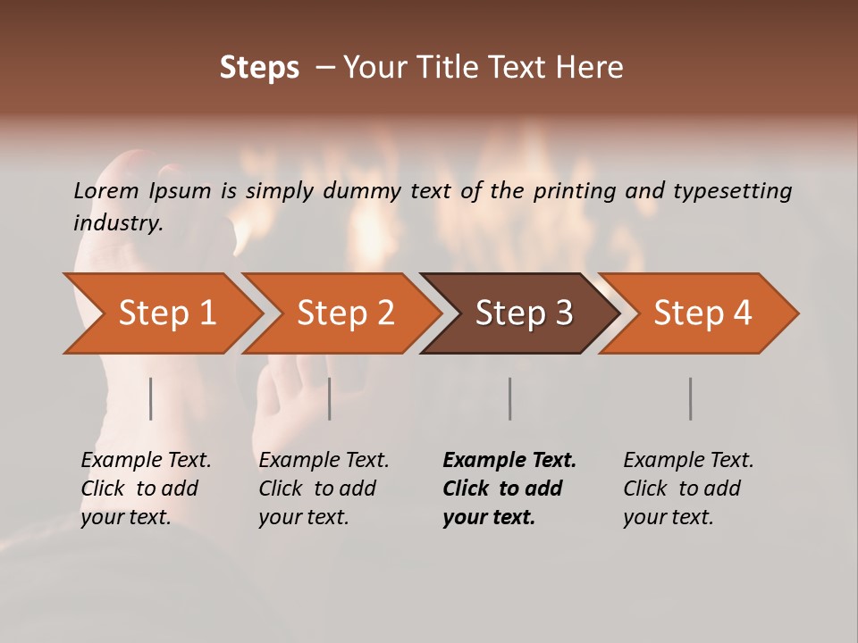 Log Bare Happy PowerPoint Template