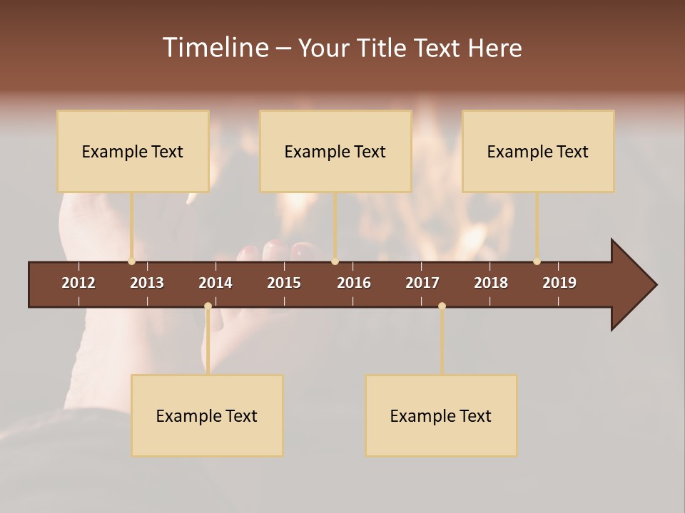 Log Bare Happy PowerPoint Template