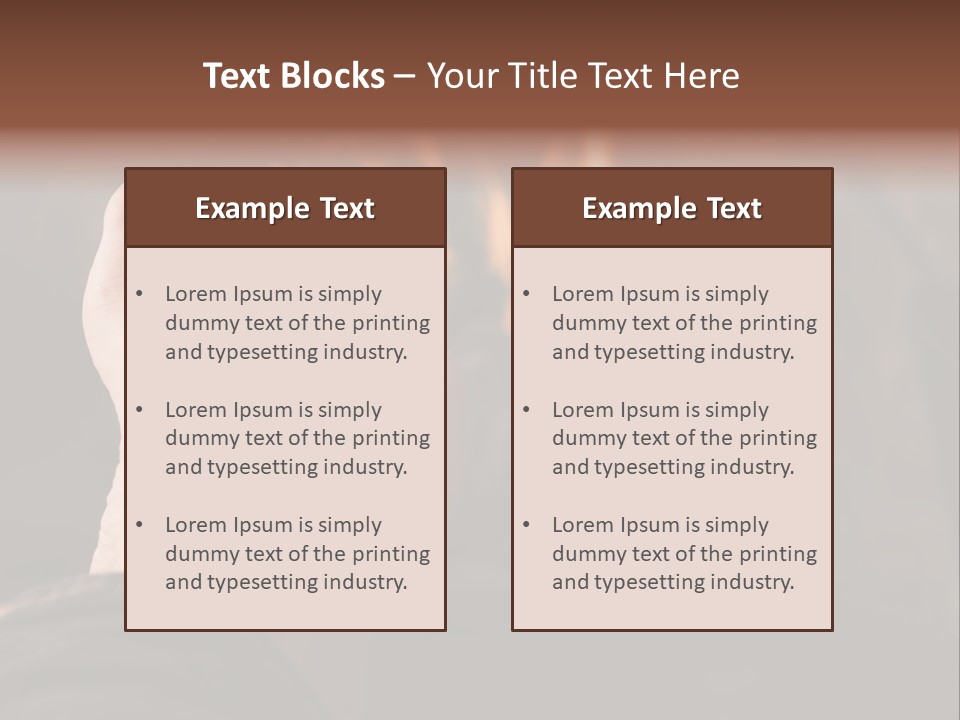 Log Bare Happy PowerPoint Template