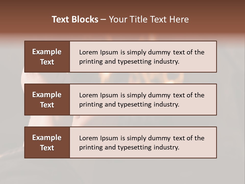 Log Bare Happy PowerPoint Template