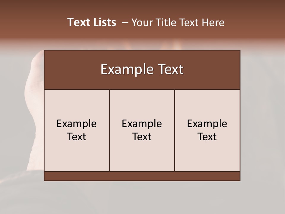 Log Bare Happy PowerPoint Template