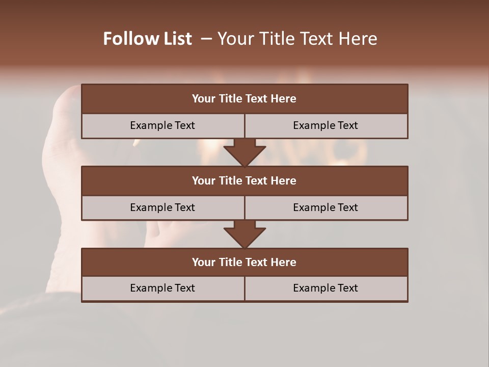 Log Bare Happy PowerPoint Template