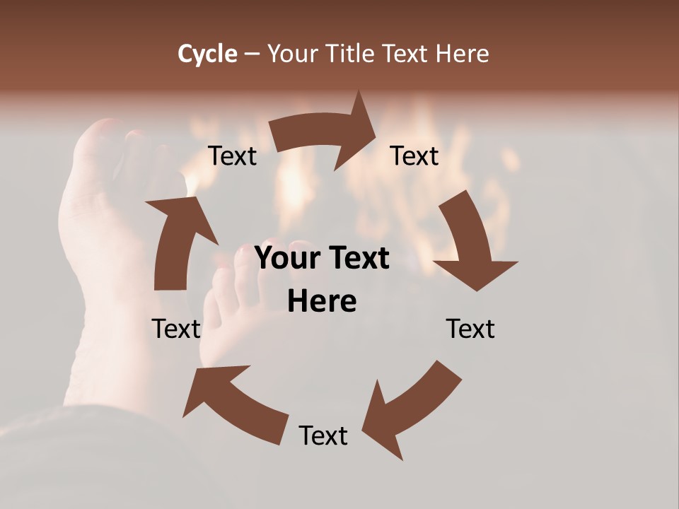 Log Bare Happy PowerPoint Template