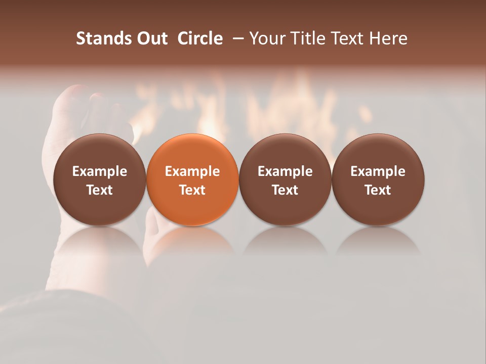 Log Bare Happy PowerPoint Template