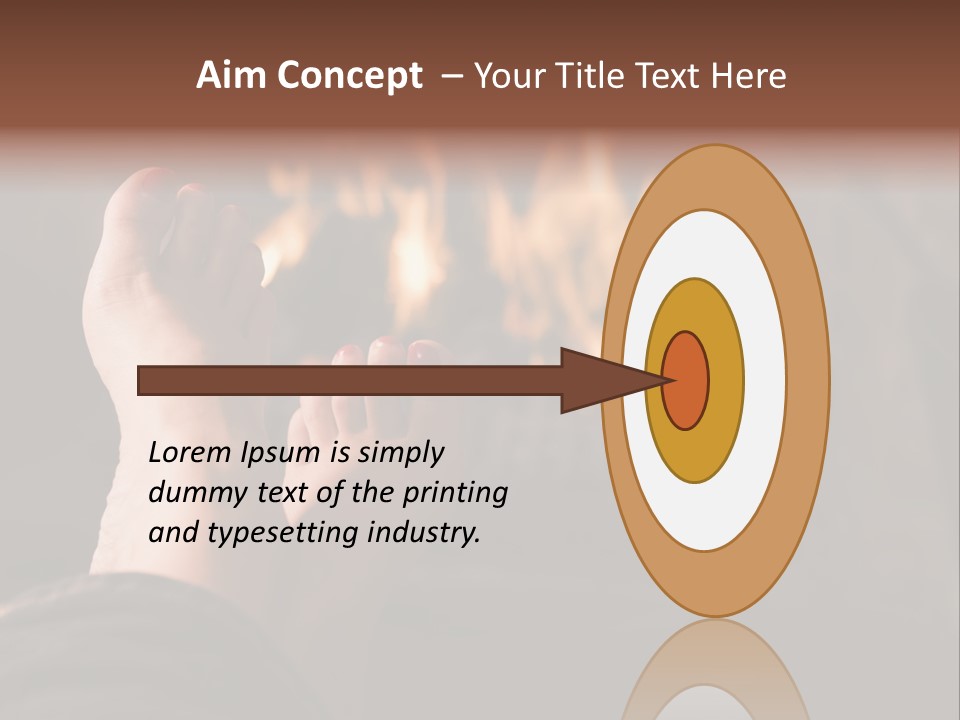 Log Bare Happy PowerPoint Template