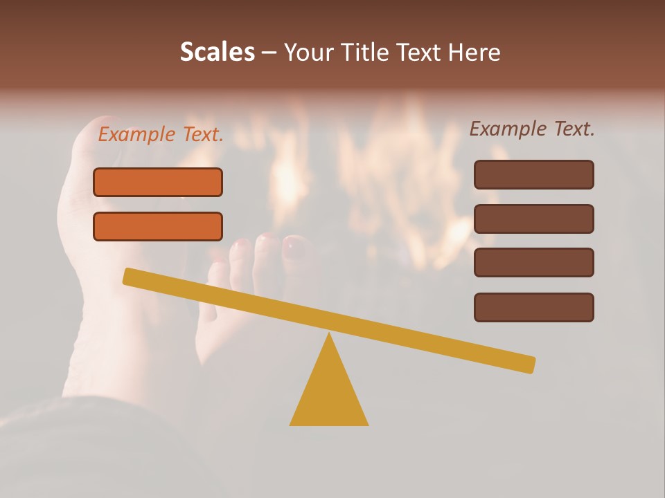 Log Bare Happy PowerPoint Template