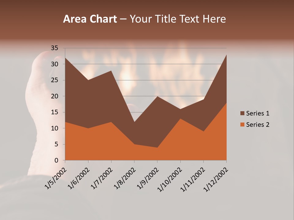 Log Bare Happy PowerPoint Template