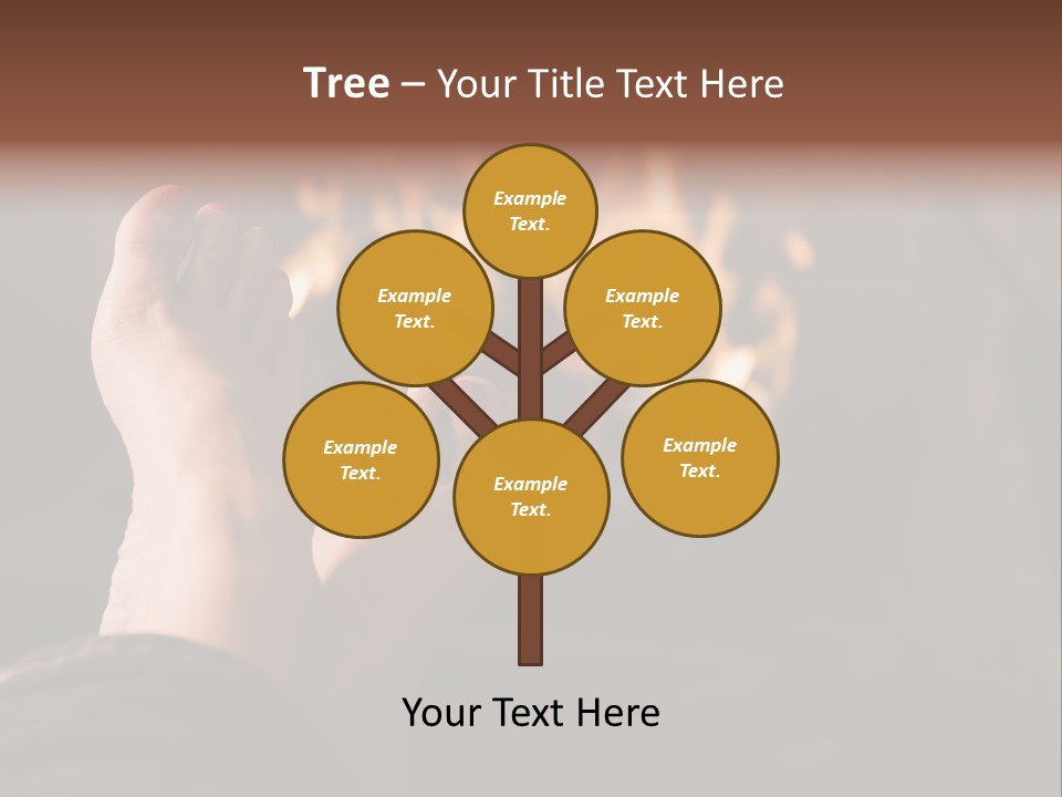Log Bare Happy PowerPoint Template