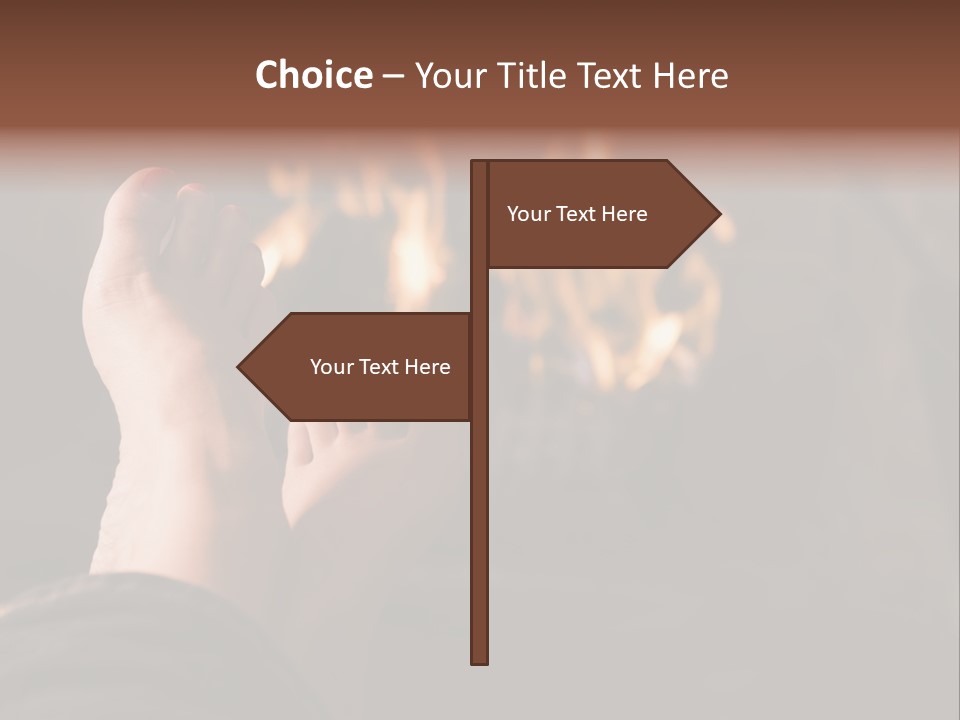 Log Bare Happy PowerPoint Template