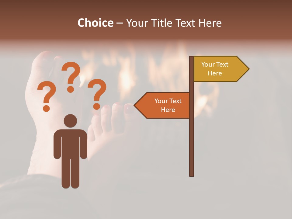 Log Bare Happy PowerPoint Template