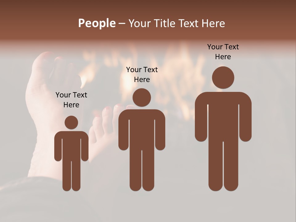 Log Bare Happy PowerPoint Template