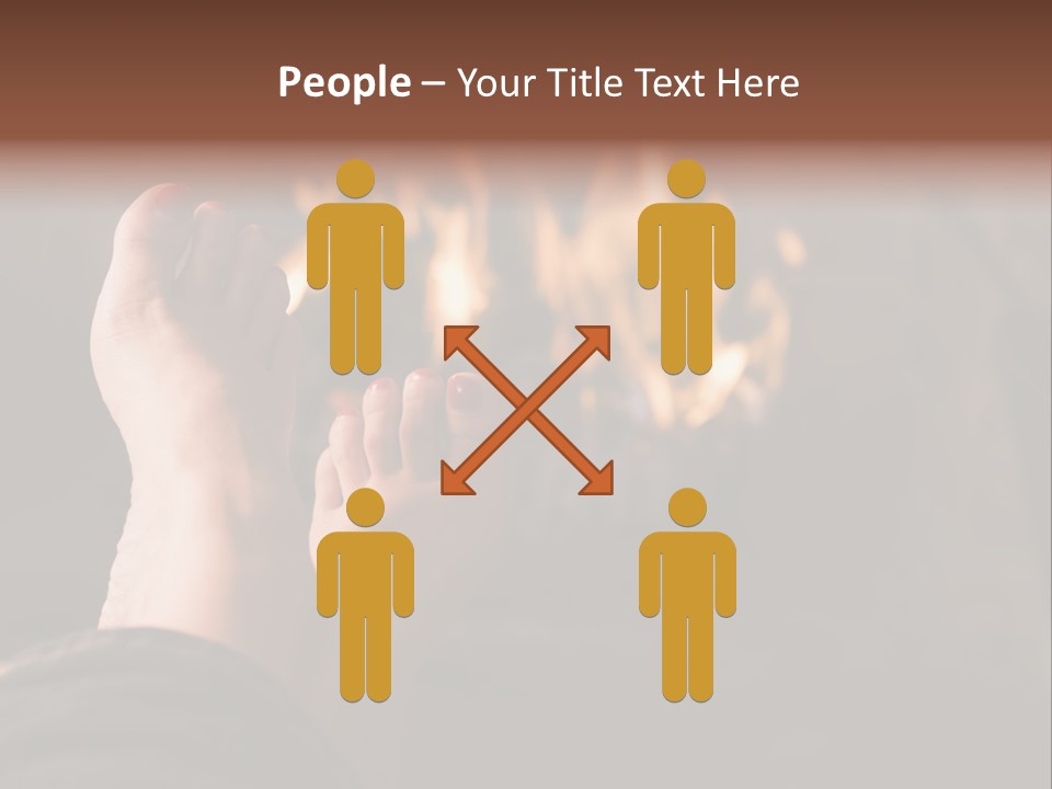 Log Bare Happy PowerPoint Template