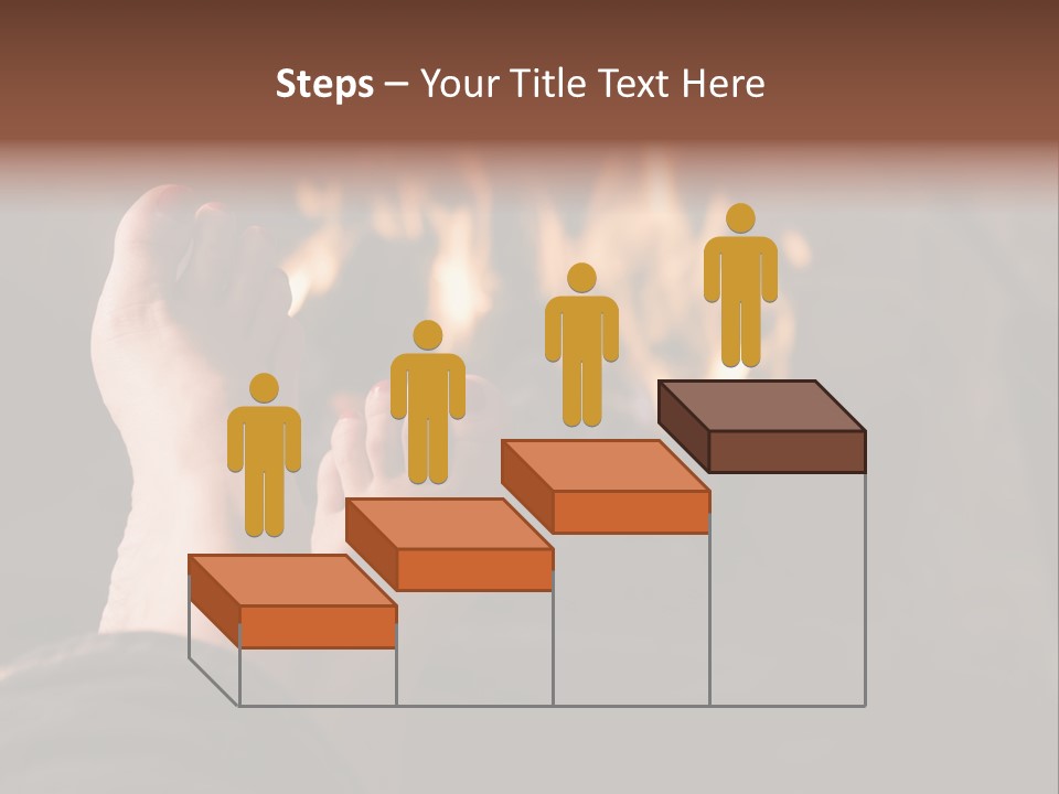 Log Bare Happy PowerPoint Template