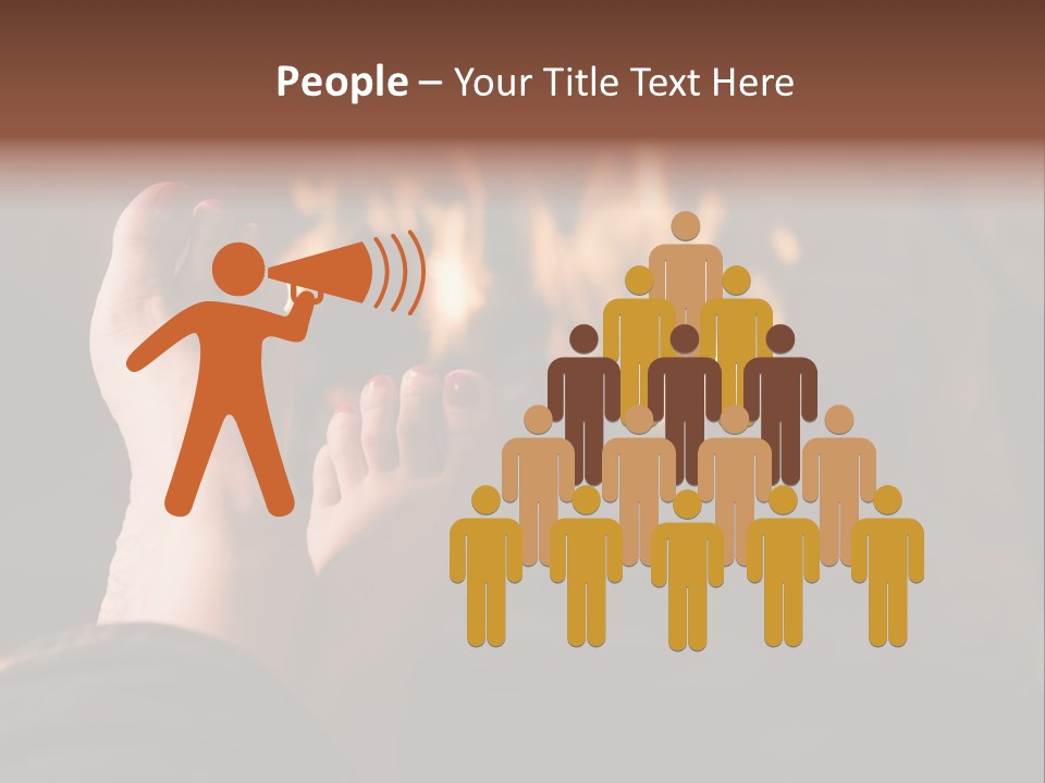 Log Bare Happy PowerPoint Template