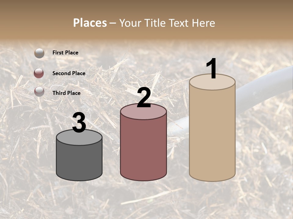 Rural Fertilise Garden PowerPoint Template