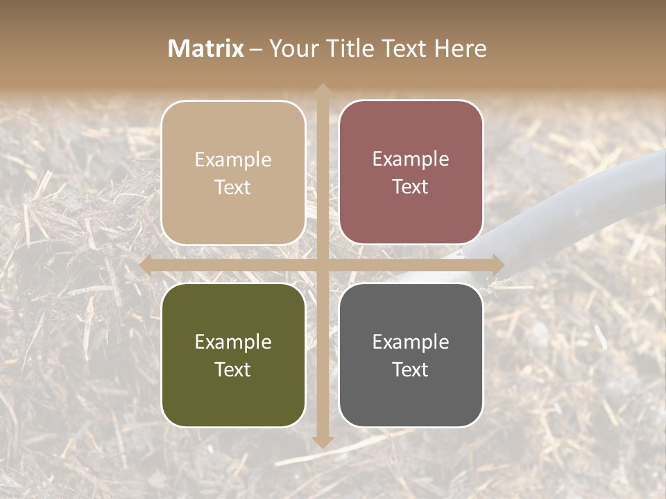 Rural Fertilise Garden PowerPoint Template