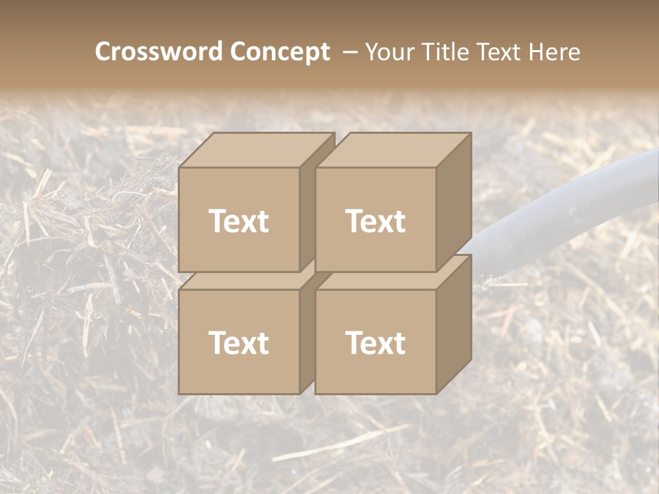 Rural Fertilise Garden PowerPoint Template