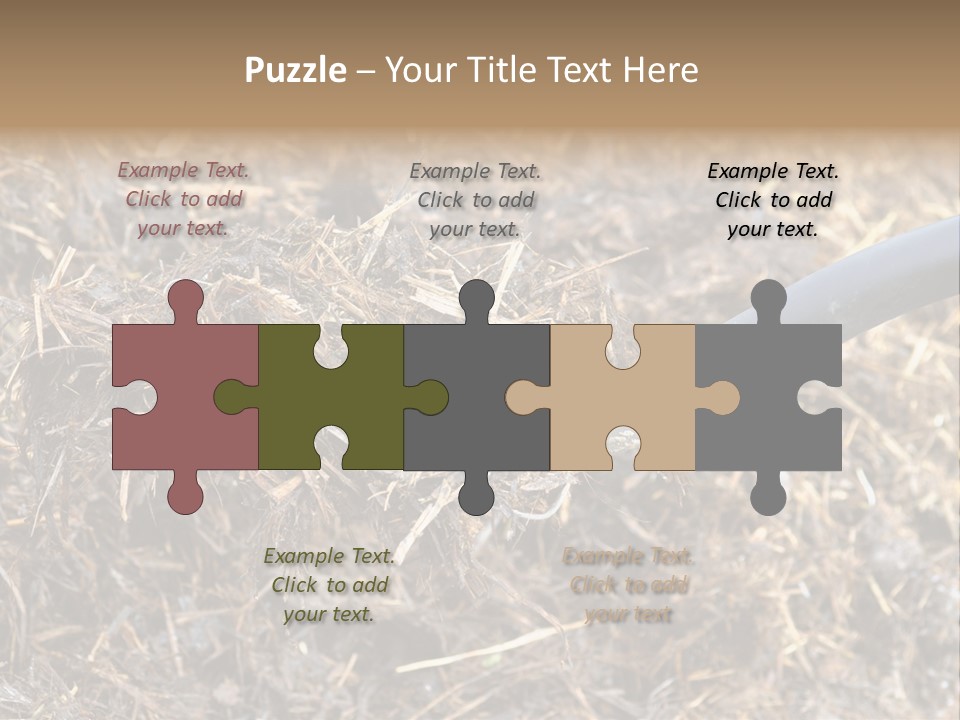 Rural Fertilise Garden PowerPoint Template